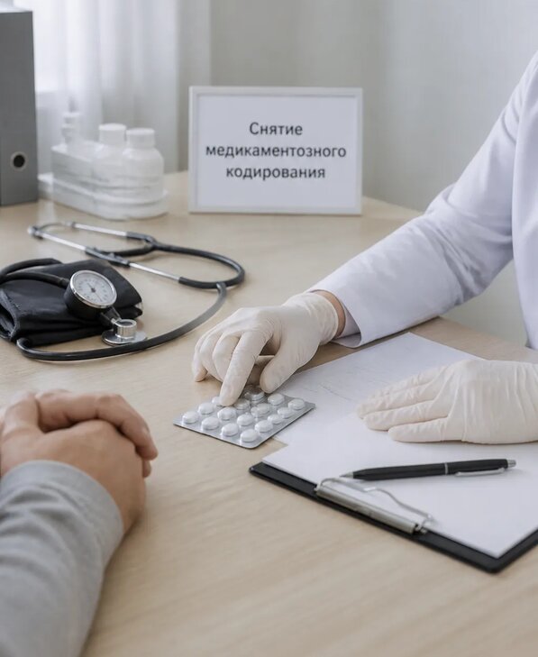 Снятие медикаментозного кодирования в Саяногорске от 5122 р. | Медзона