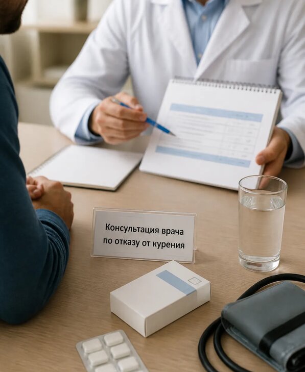 Консультация врача по отказу от курения для взрослых в Саяногорске